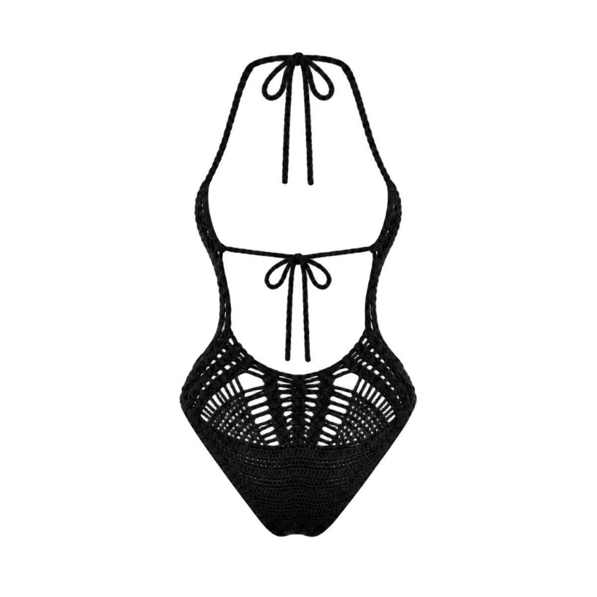 The Crochet One Piece Swim – Sculptural One-Piece Swimsuit