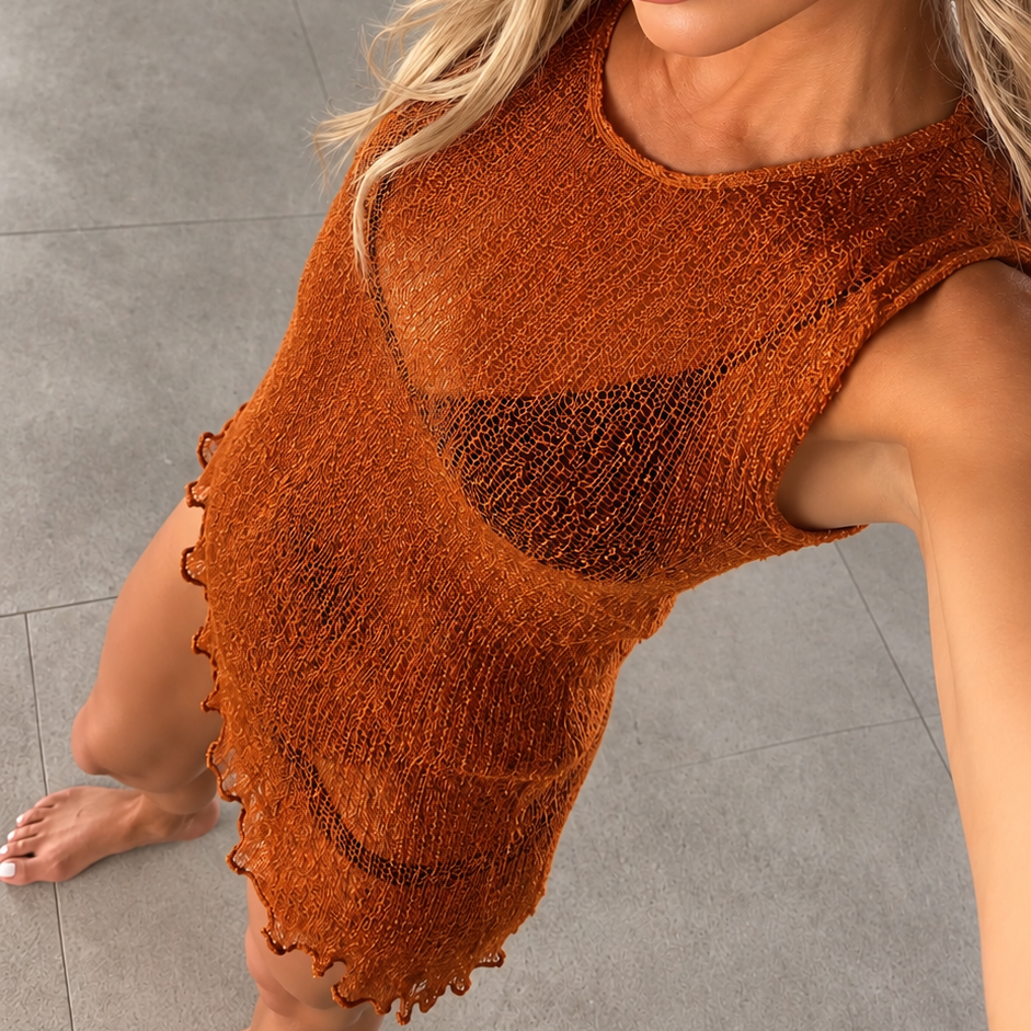 The Sheer Mini Cover-Up