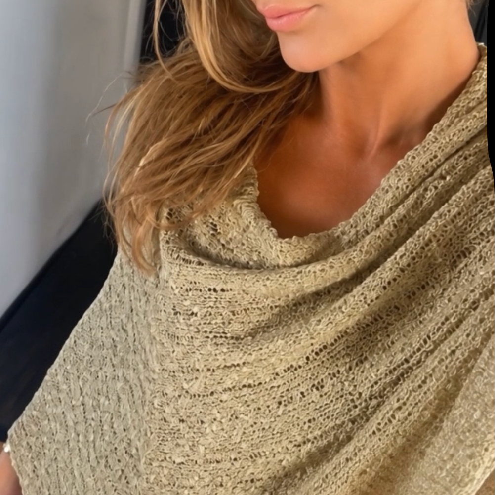 The Knit Poncho