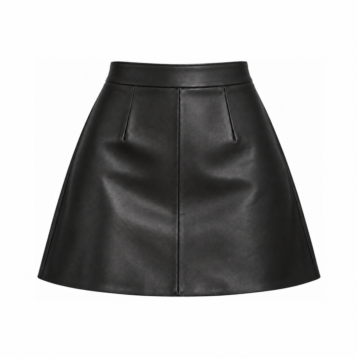 The Leather Mini Skirt | Full-Grain Leather & Suede