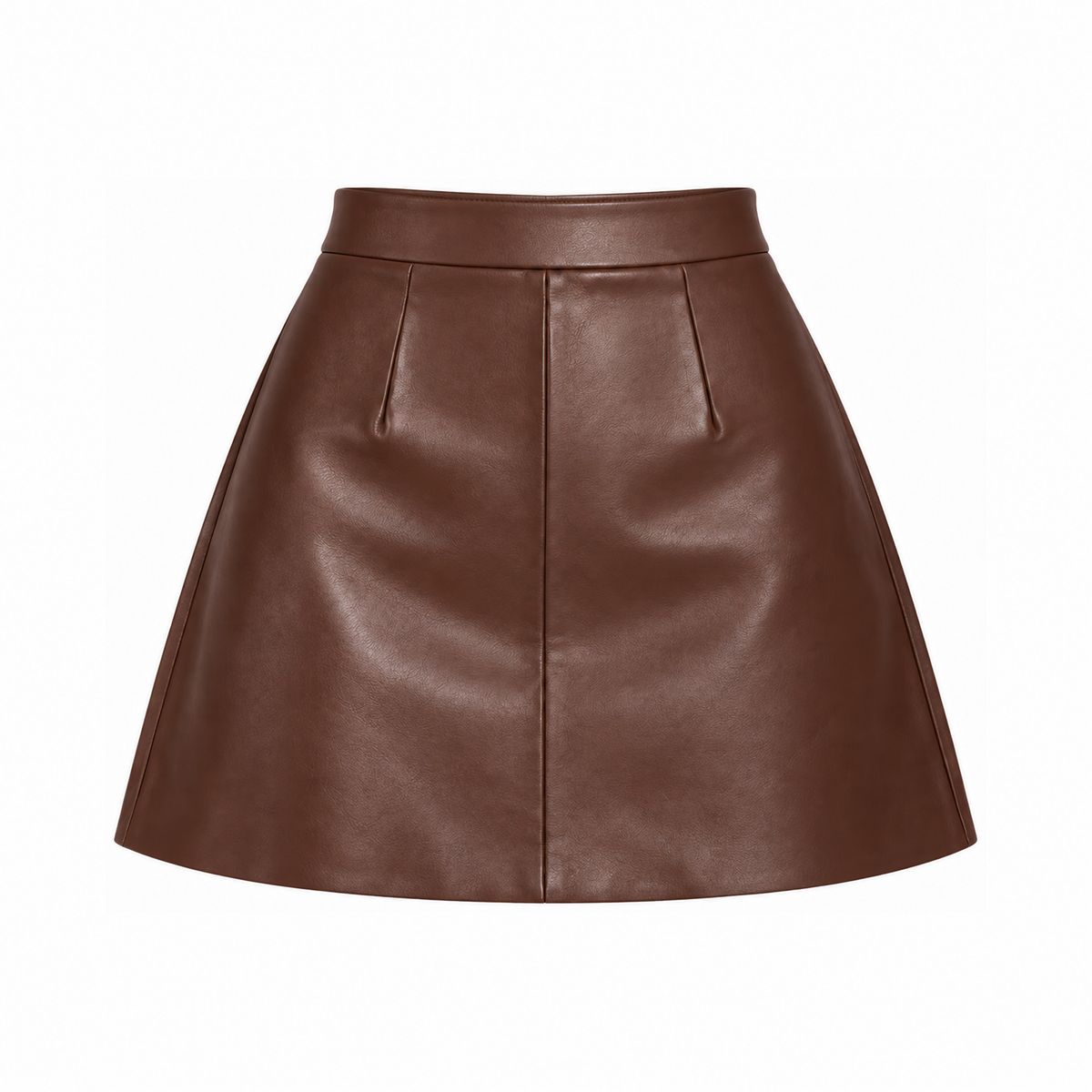 The Leather Mini Skirt | Full-Grain Leather & Suede