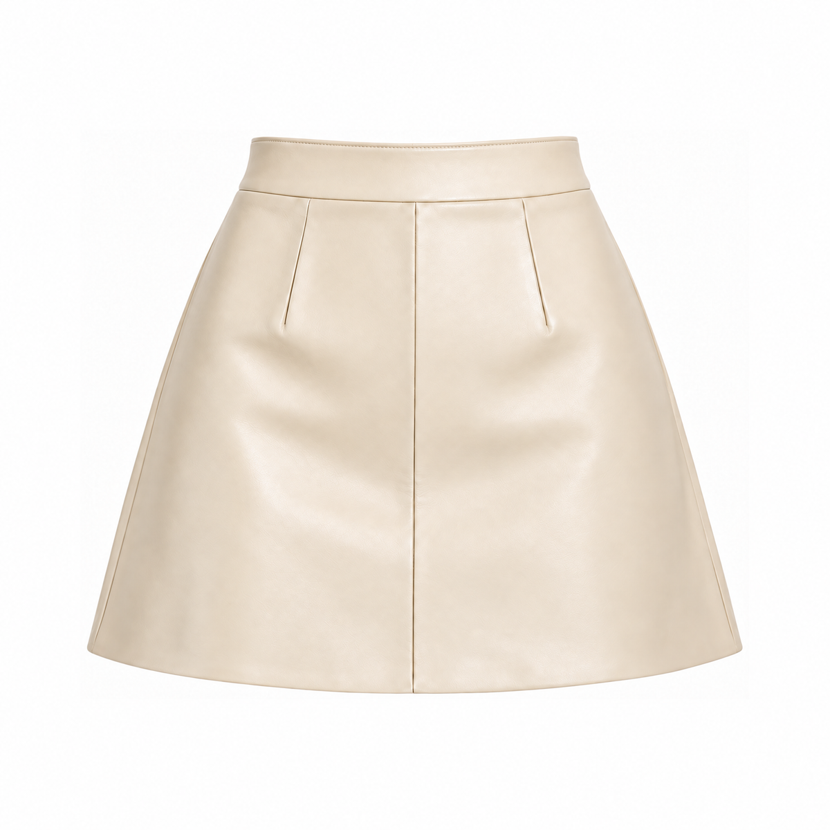 The Leather Mini Skirt | Full-Grain Leather & Suede