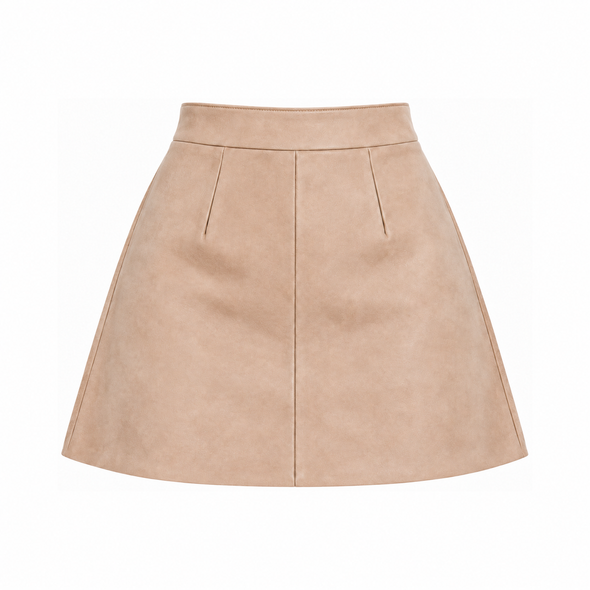 The Leather Mini Skirt | Full-Grain Leather & Suede