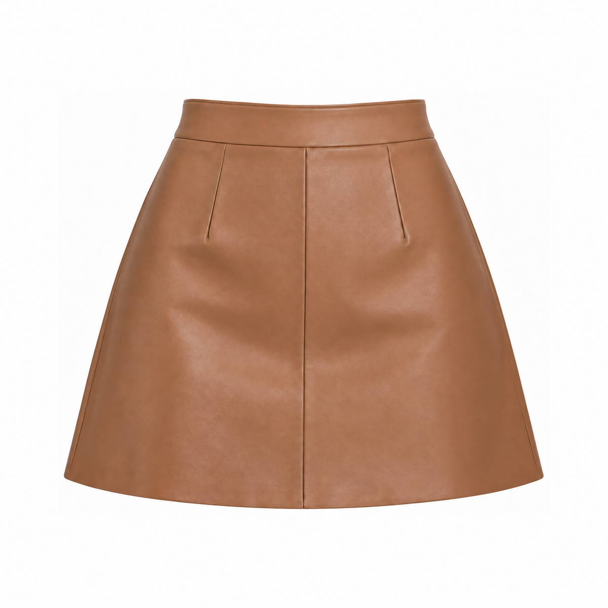 The Leather Mini Skirt | Full-Grain Leather & Suede